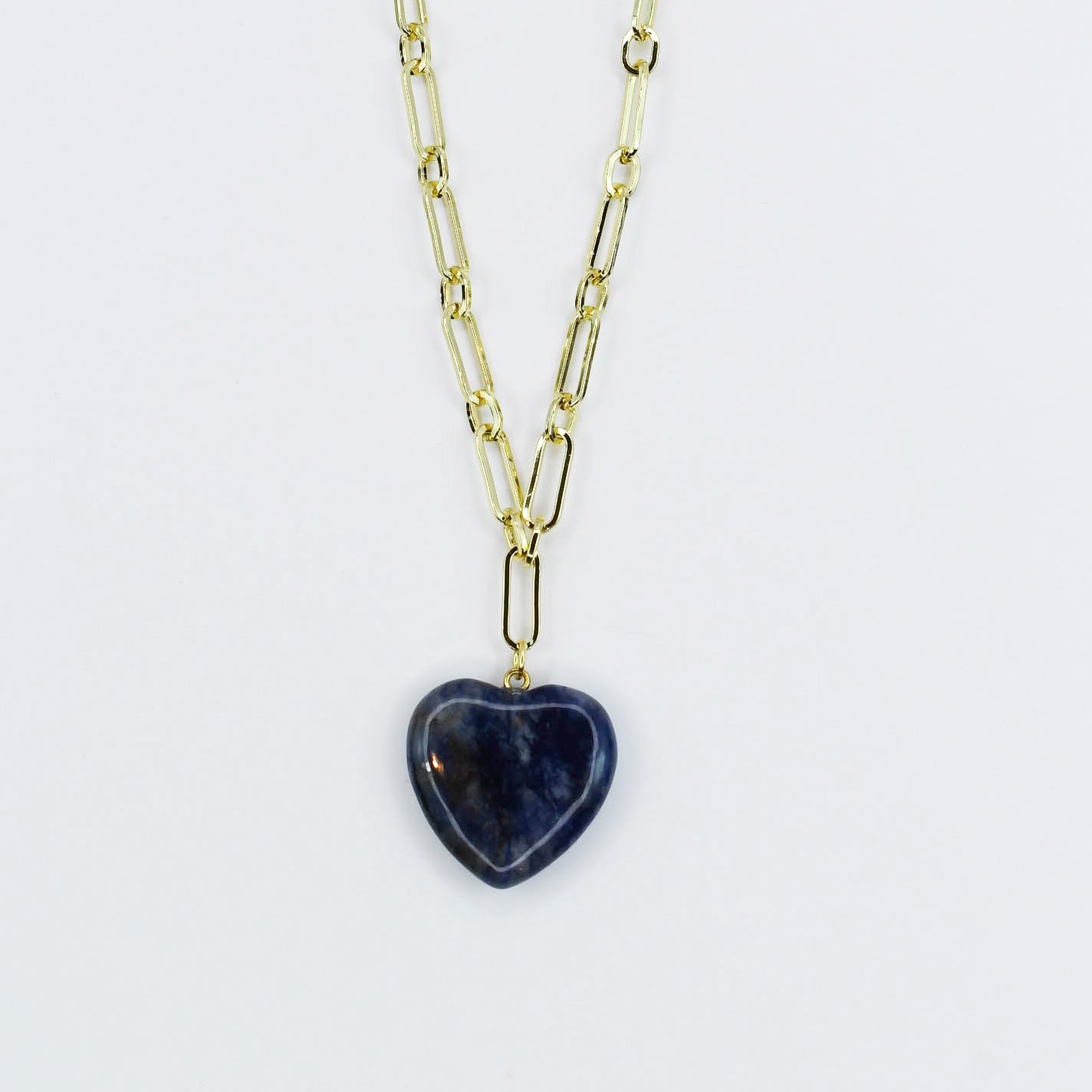 Midnight Heart Necklace