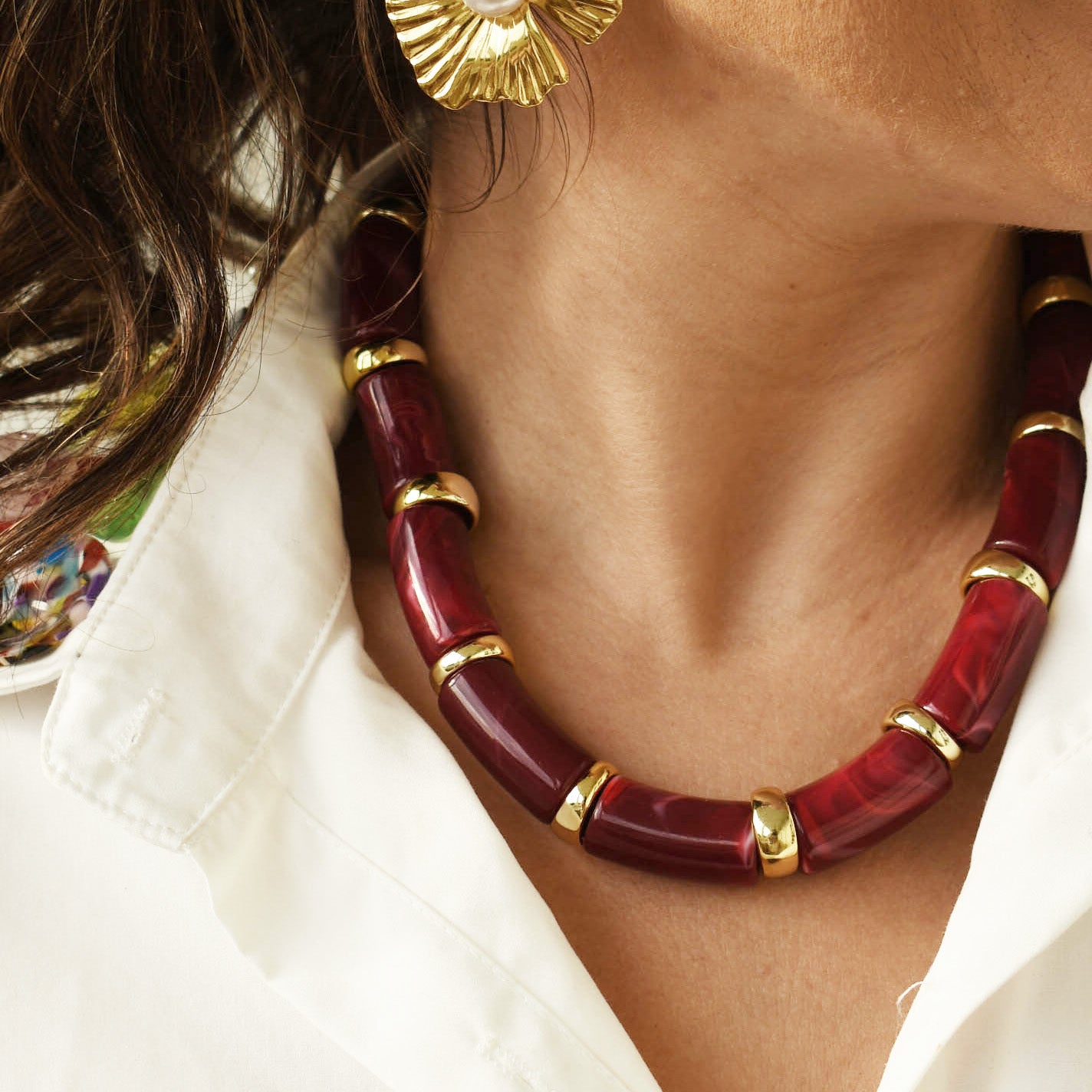 No Doubt About It Chunky Necklace