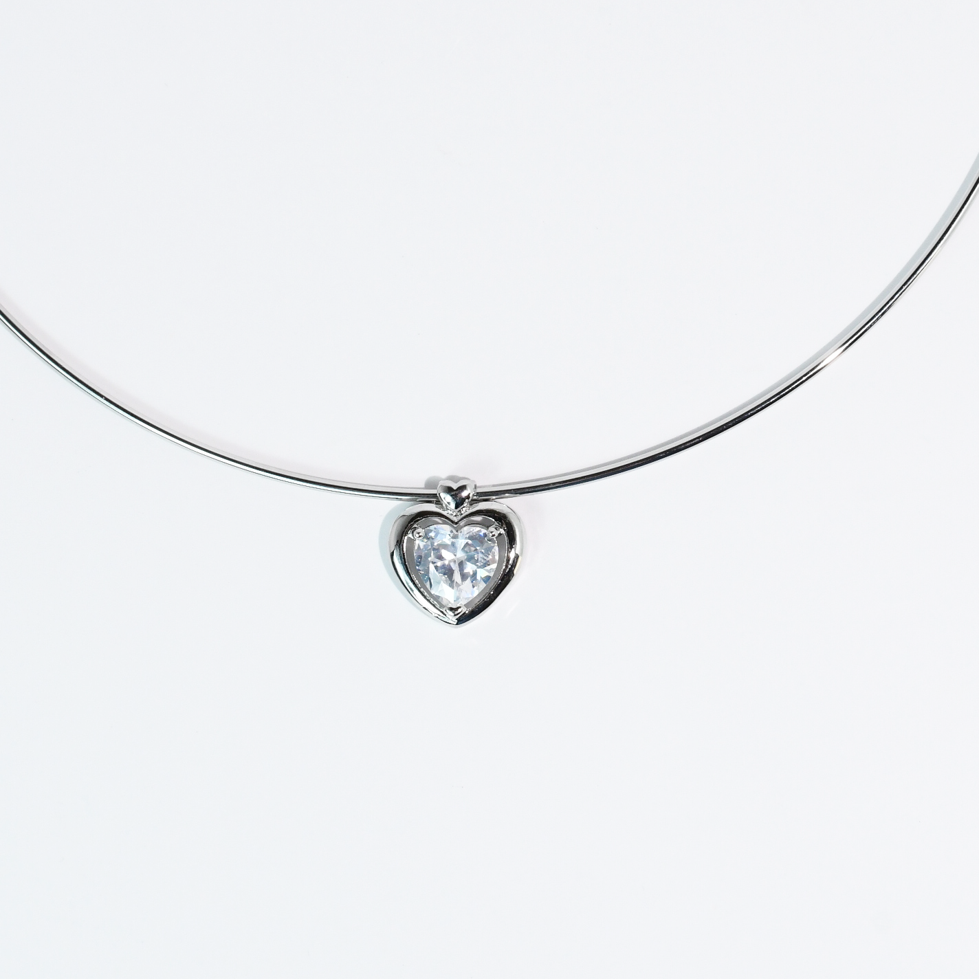 One Love Necklace Silver