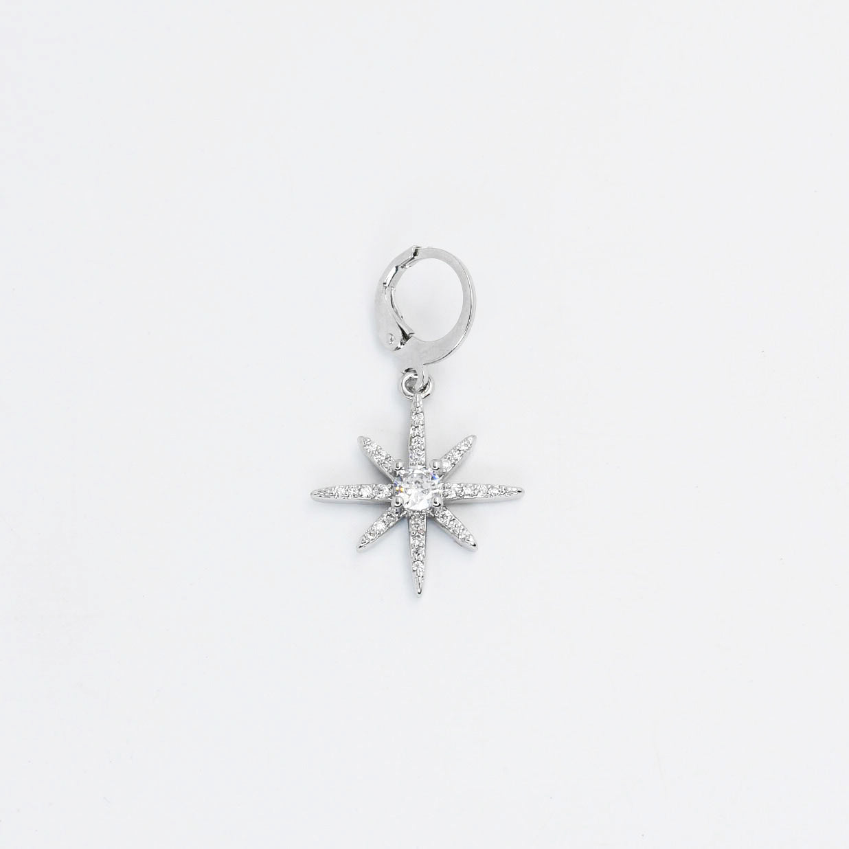 Polar Silver Star Charm CH-287
