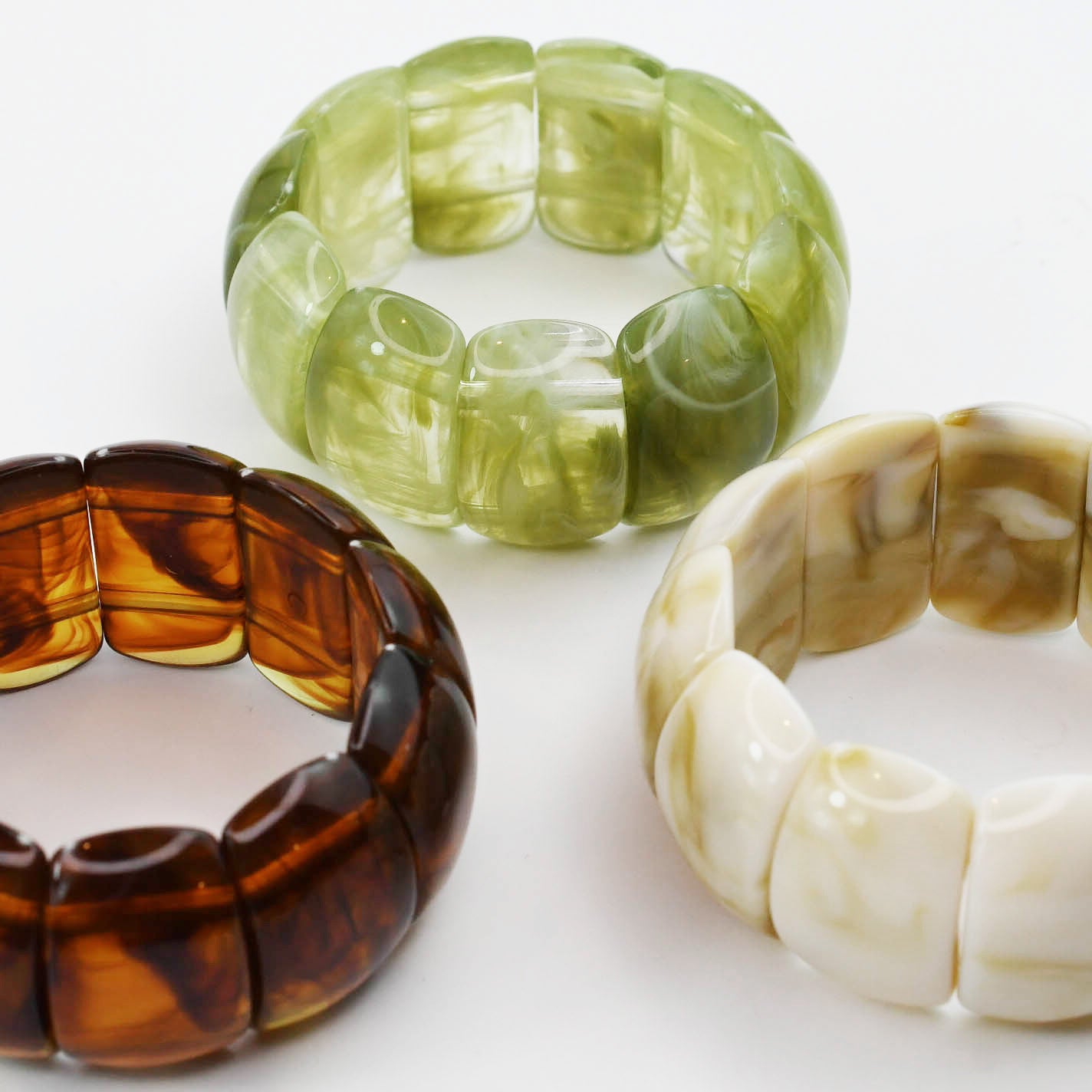 Polished Gem Bracelet