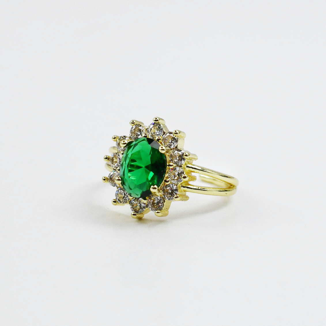 Princess Emerald Ring