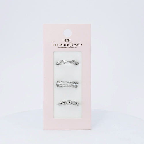 Radiant Glam Ring Set