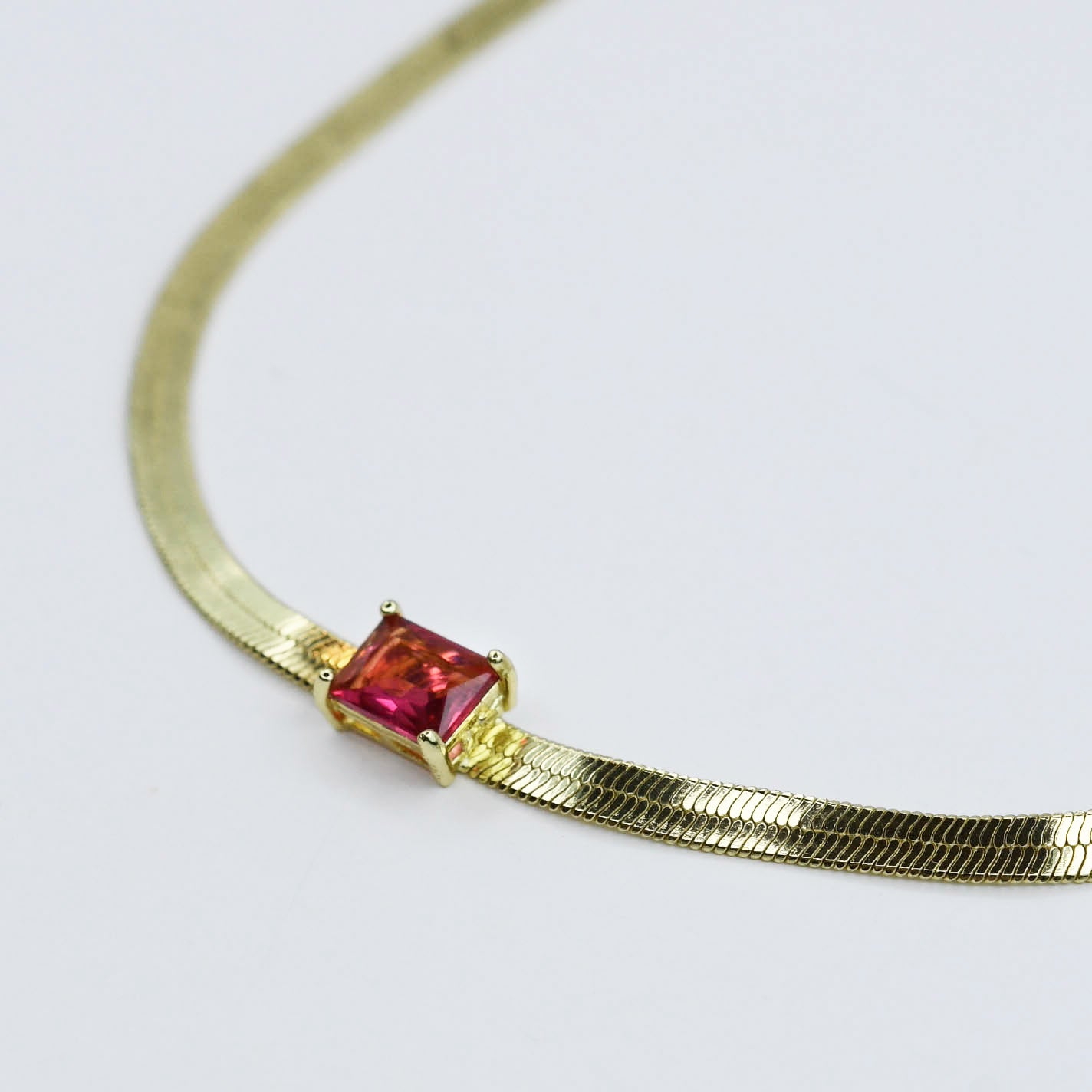 Ruby Glow Necklace