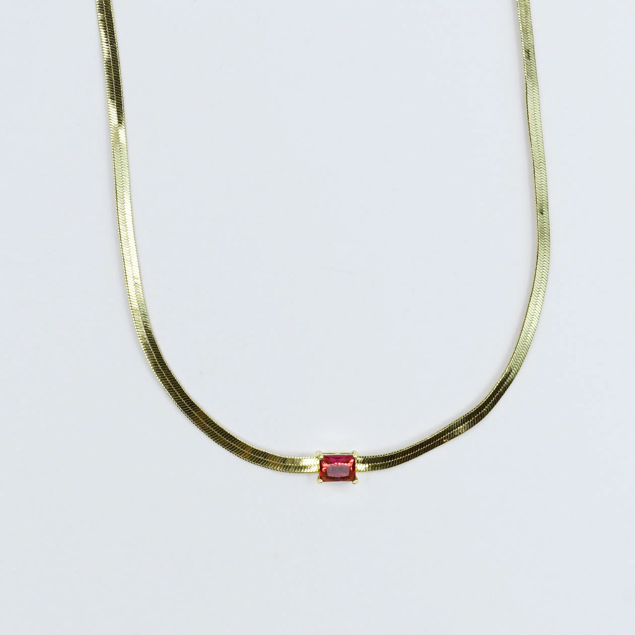 Ruby Glow Necklace
