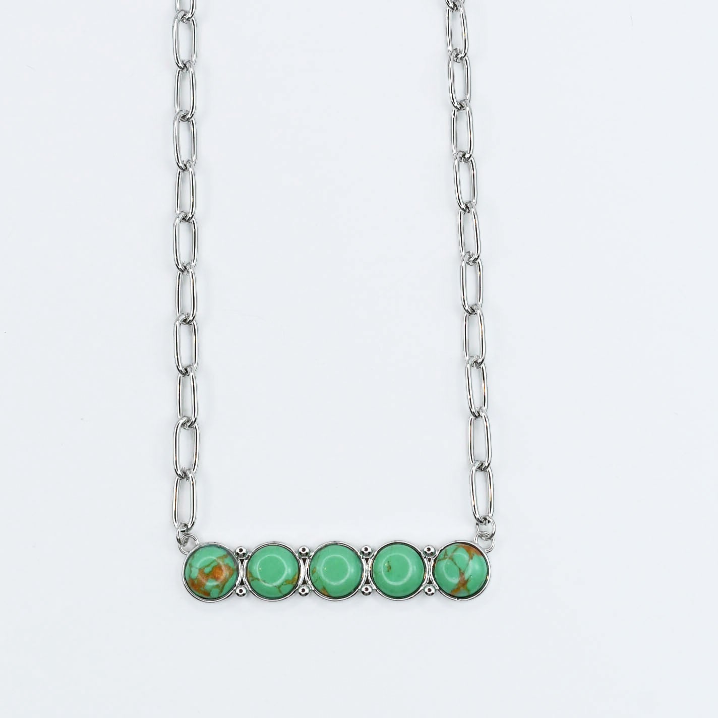 Silver Oasis Necklace