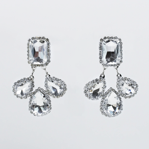 Silver Starlet Earrings
