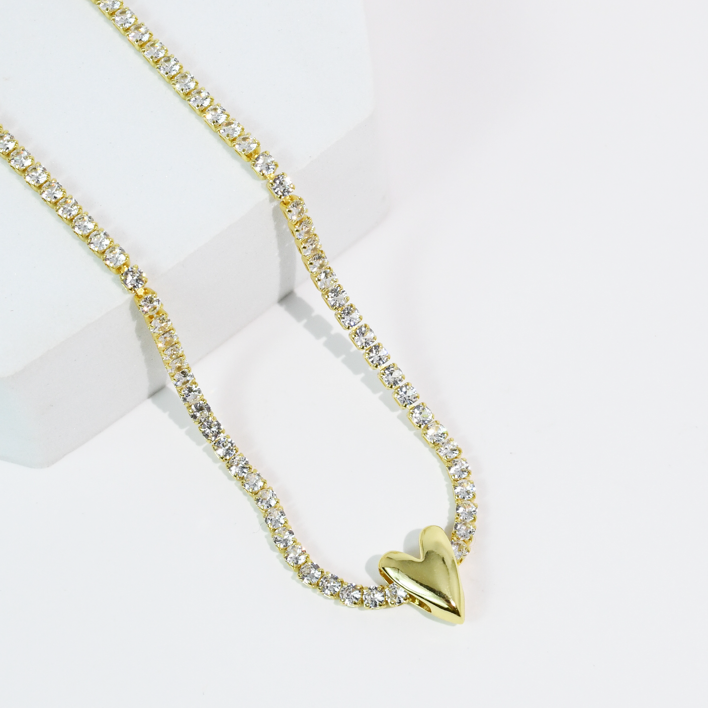 Spark Love Gold Necklace