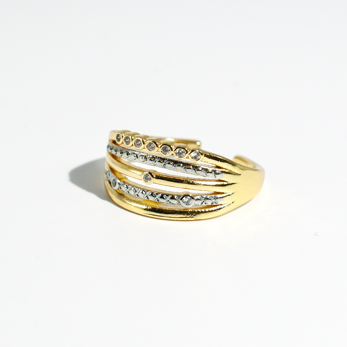 hypoallergenic ring, waterproof ring, tarnish free jewelry, boutique wholesale jewelry, dainty gold ring, gemstone statement ring, sparkly cubic zirconia ring, high quality jewelry gifts, elegant gold plated ring, trendy fashion ring, pastel gemstone ring