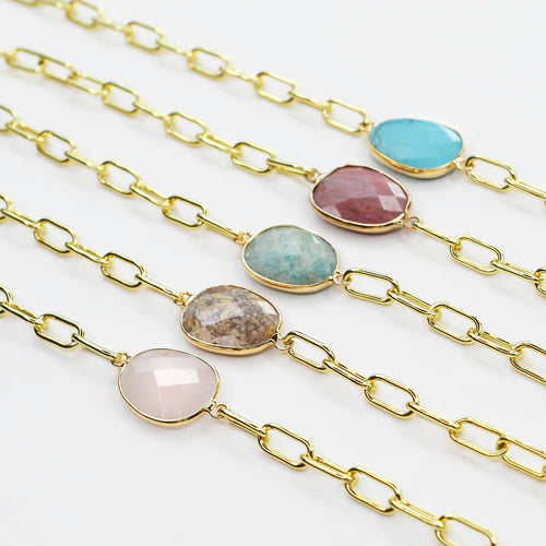 Stone & Shine Gemstone Necklace