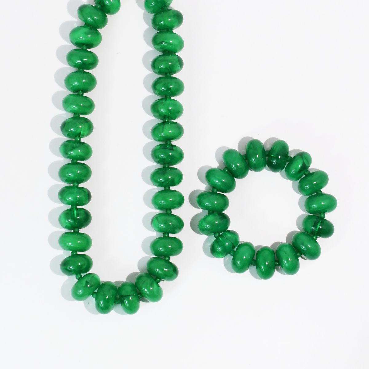 Sugar Bead Set Green