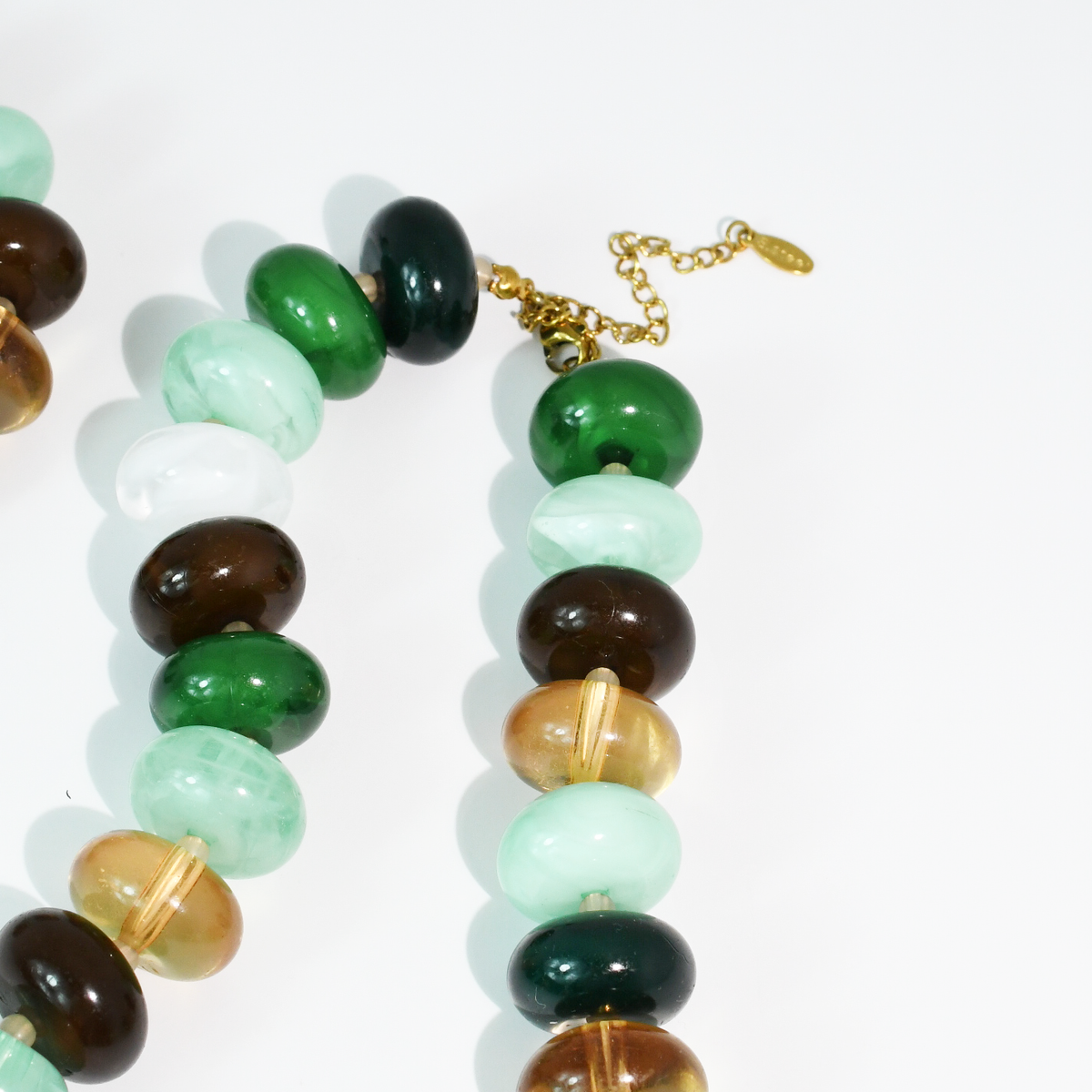 Sugar Bead Set Multi Greens