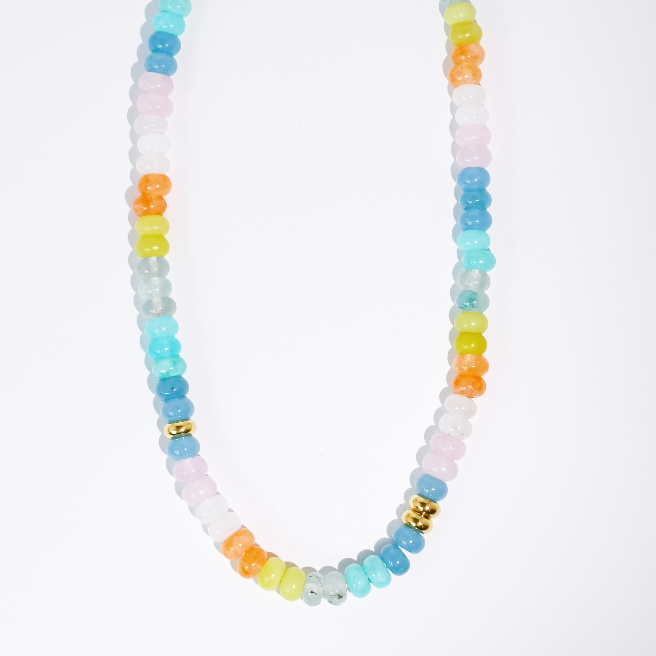 Sunshine Girl Gemstone Necklace