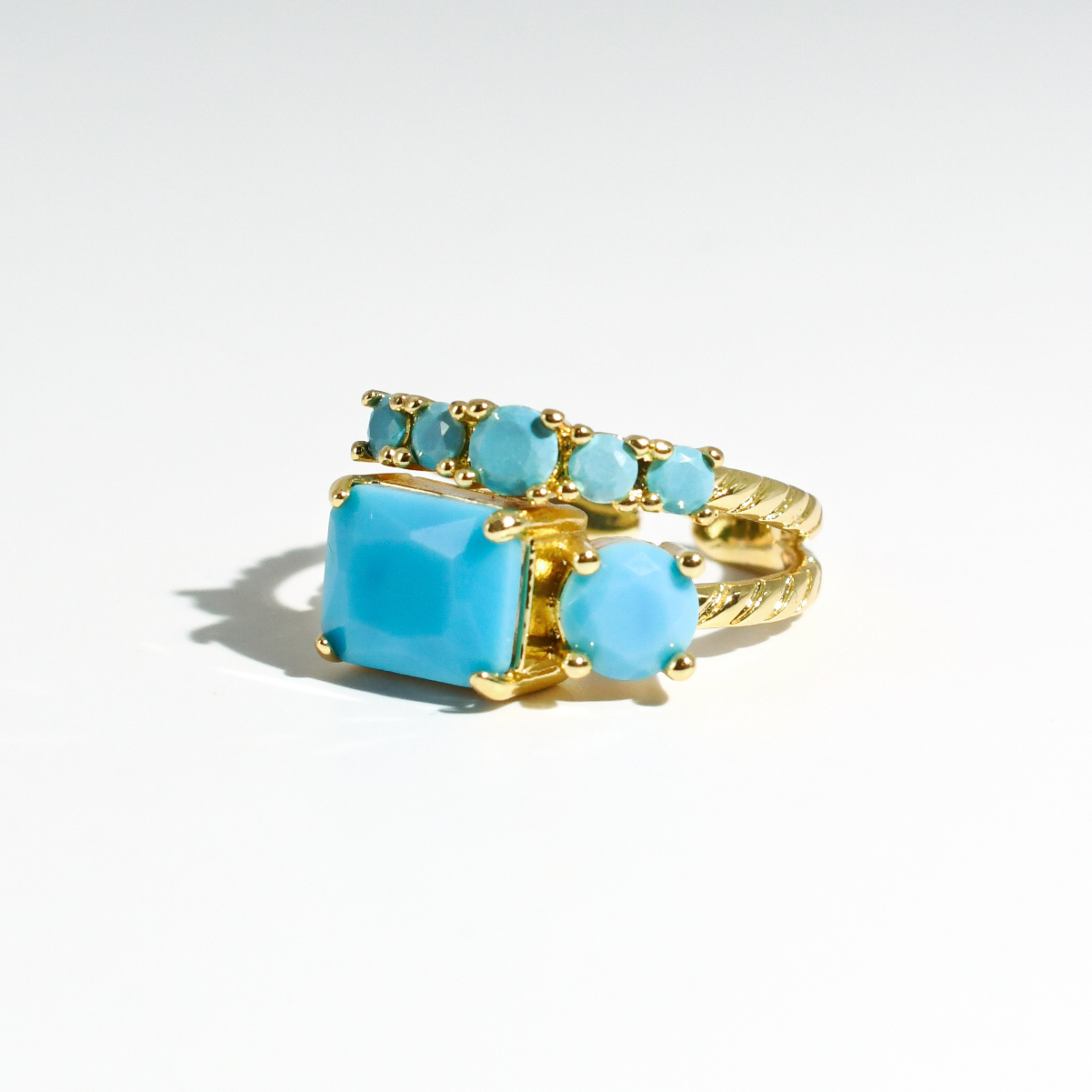 Turquoise Radiance Ring
