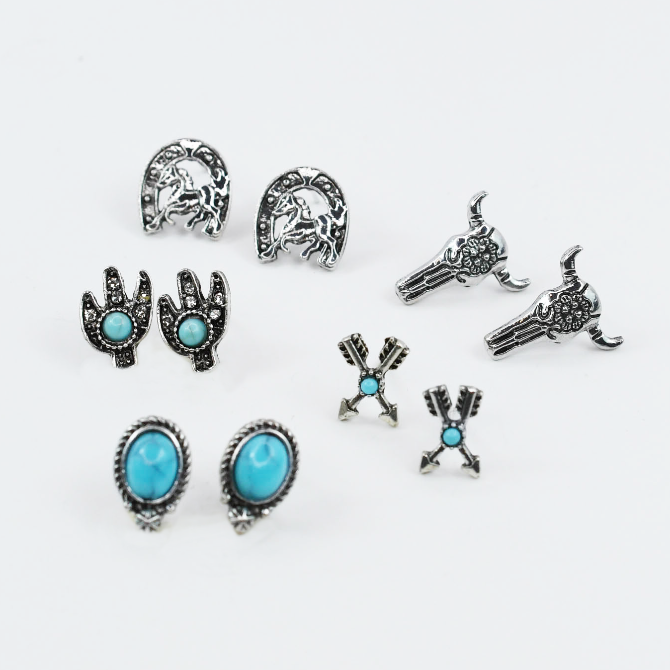 Western Cutie Studs Set