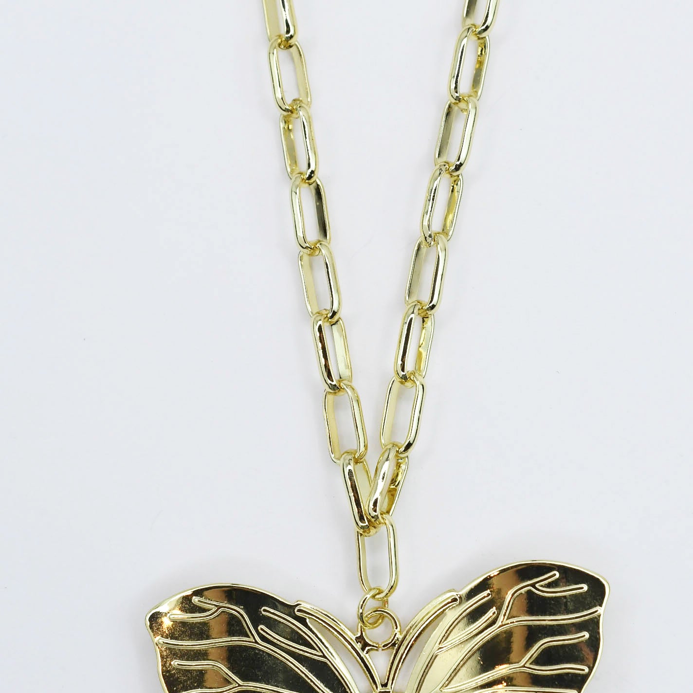 Wings of Grace Chain Necklace