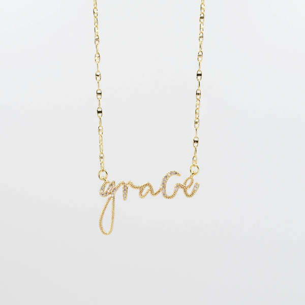 Grace Gold Necklace I-43