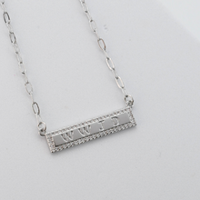Load image into Gallery viewer, WWJD Silver Necklace I-51

