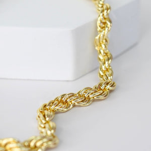 Rope Chunky Necklace K10