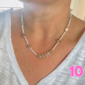 Loving Life Beaded Necklace