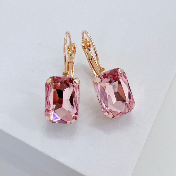 Klarissa Pink Stone Huggies G10