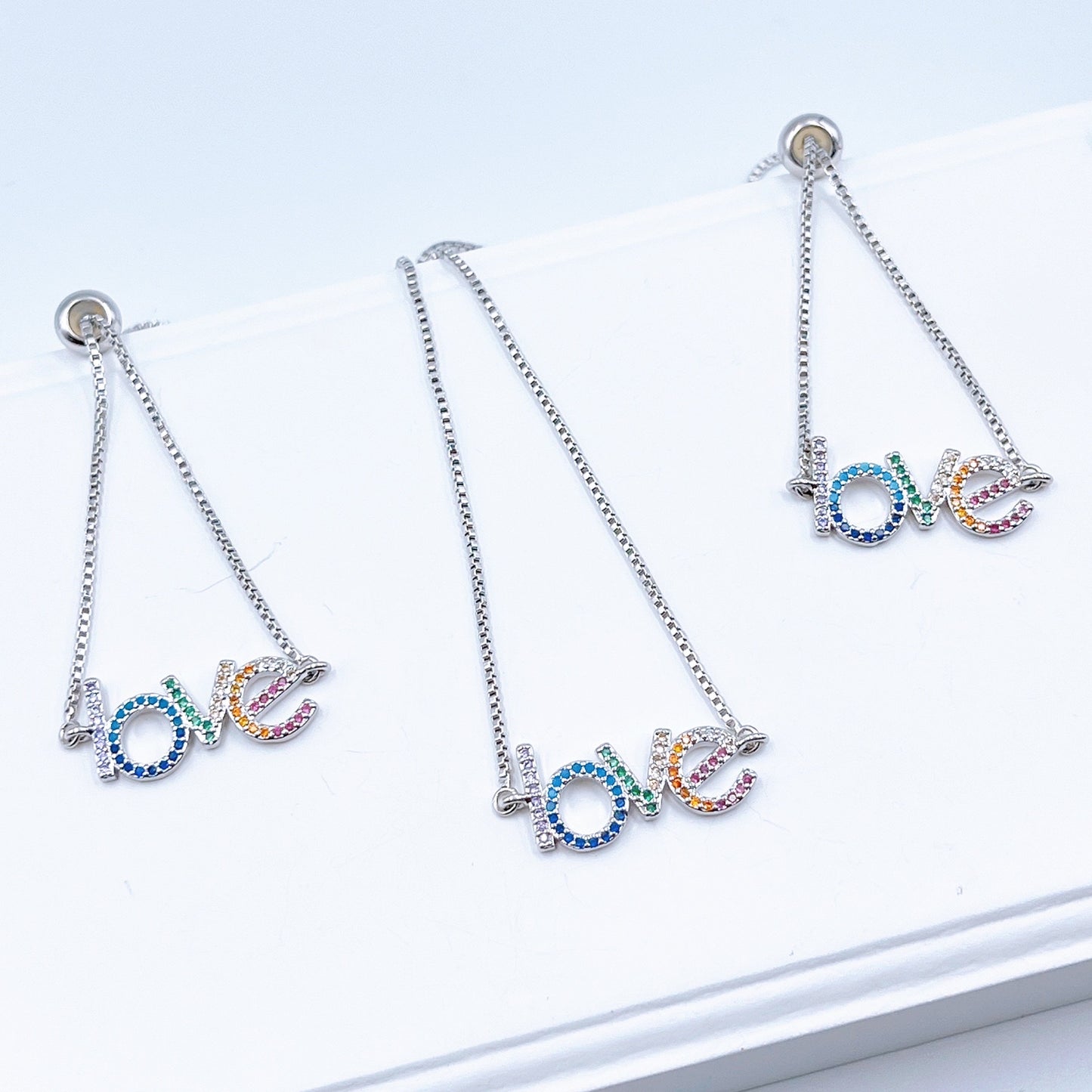 Love Rainbow Silver O35