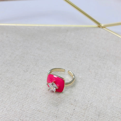 Star Hot Pink Ring P3