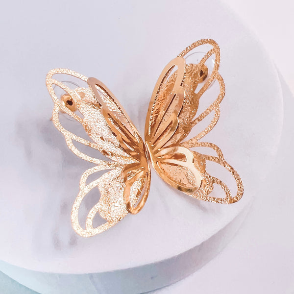 Mary Butterfly Stud A4