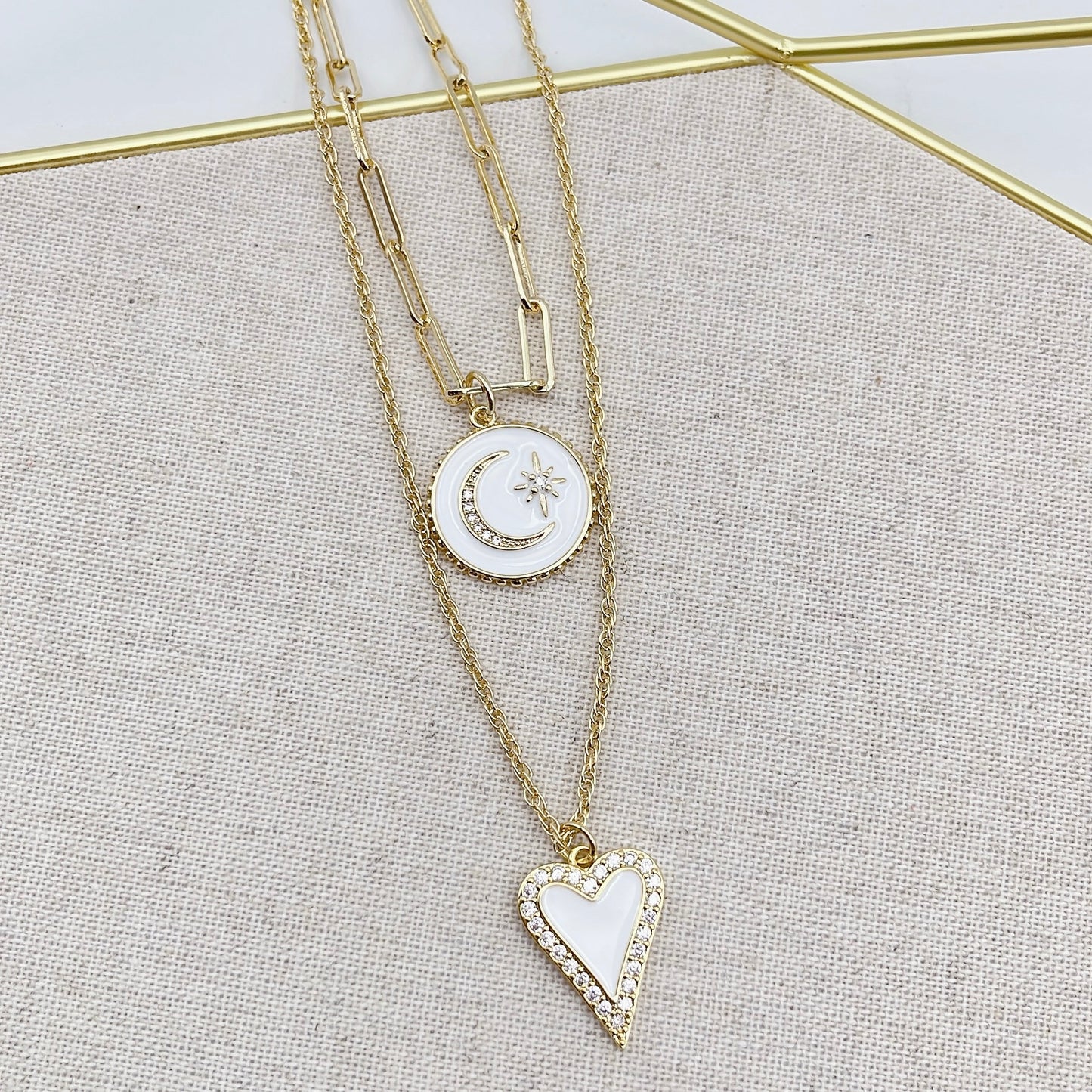 Love you to the moon white