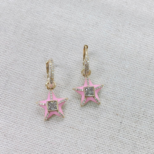 Pink Crystal Star