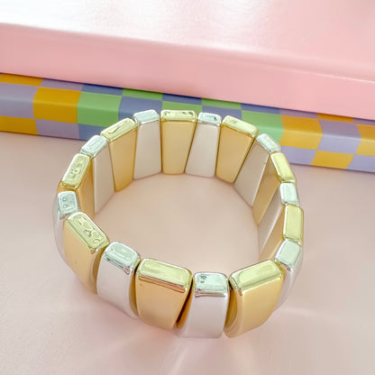 Two Tone Hour Bracelet