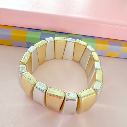 Two Tone Hour Bracelet