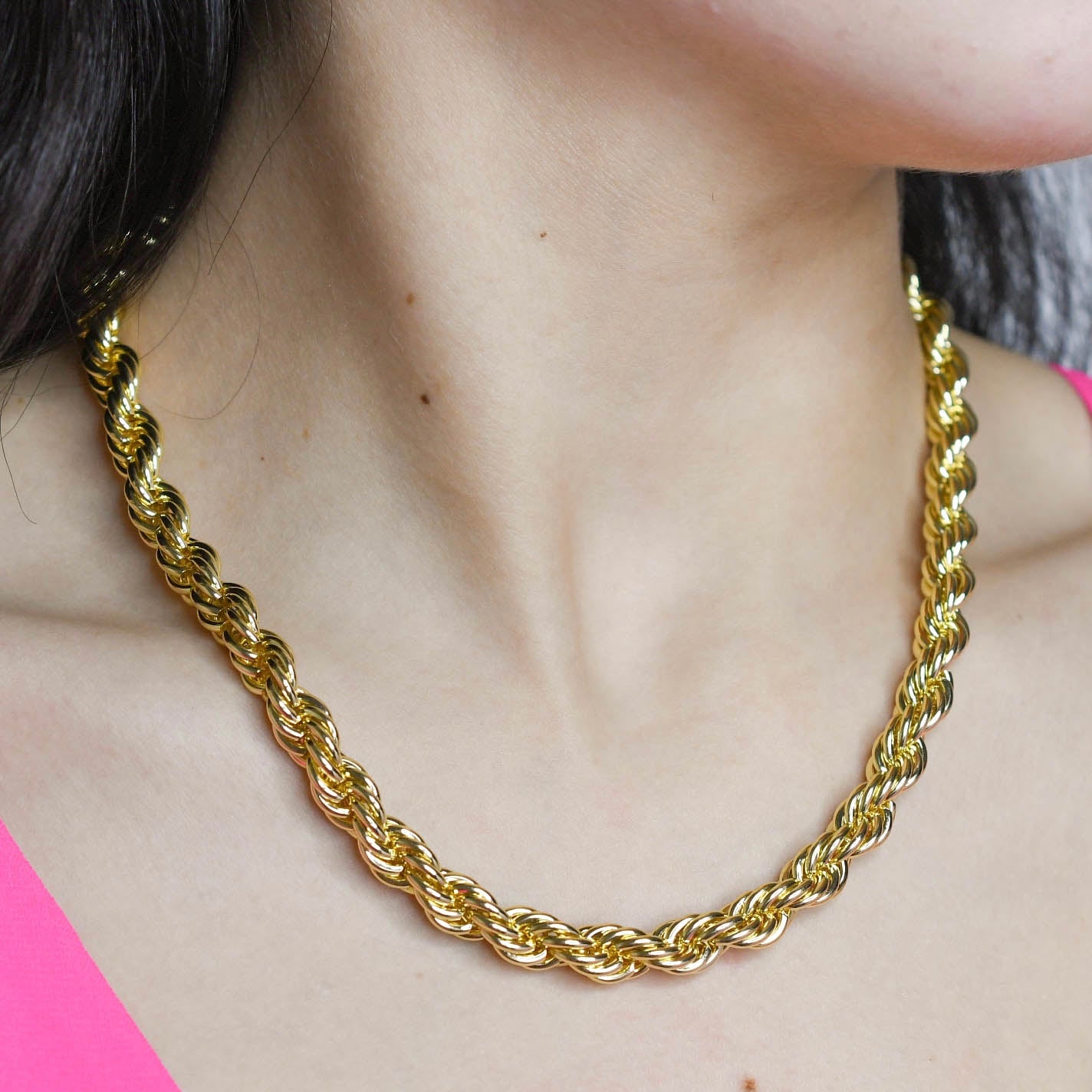 Rope Chunky Necklace M7