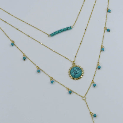 Turquoise Harmony Layered Necklace