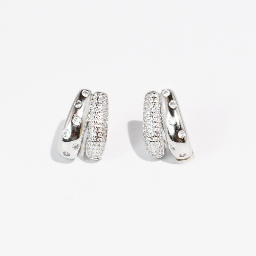 Twinkle Touch Earring Silver