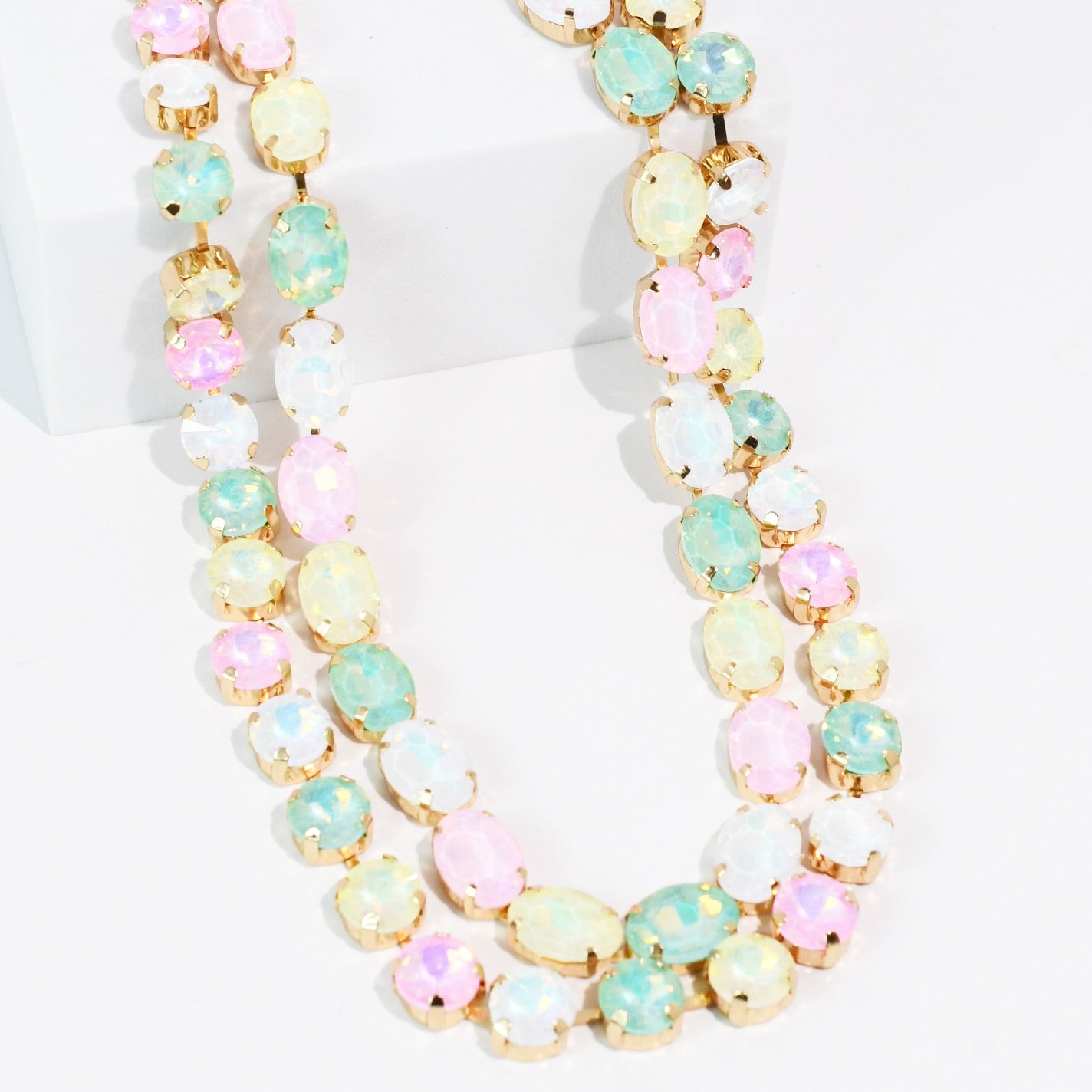 Gemma Pastel Layered Necklace