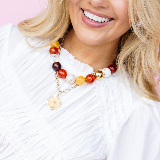 Maple Glow Necklace