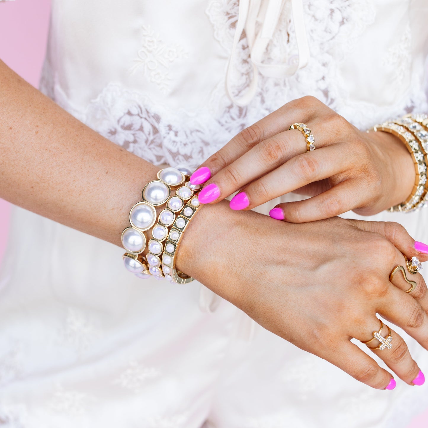 All The Pearls Stack Set