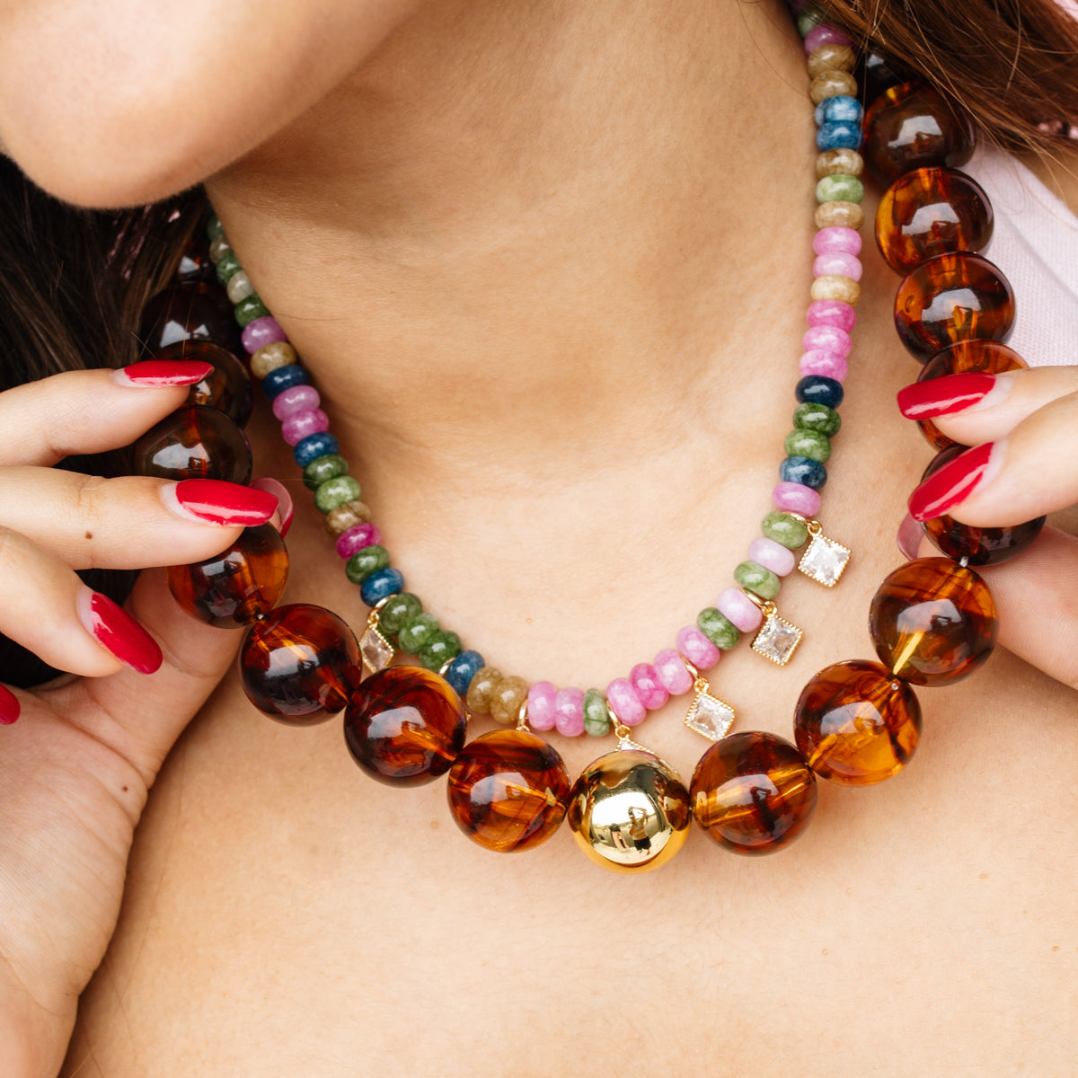 Amber Crush Necklace