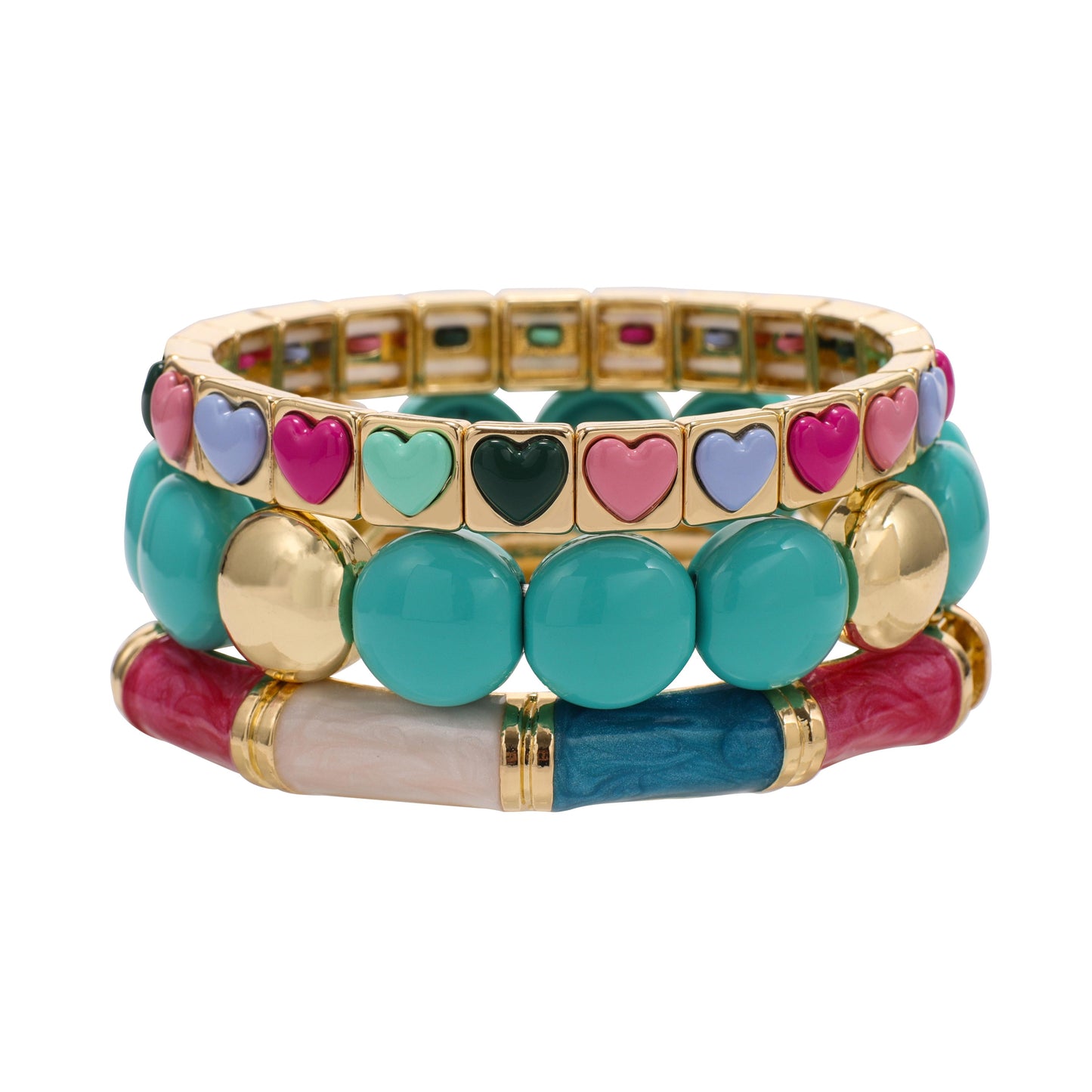 Heart Mint Stack Set