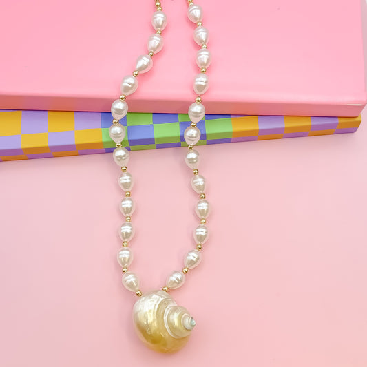 By the Sea Beaded Necklace