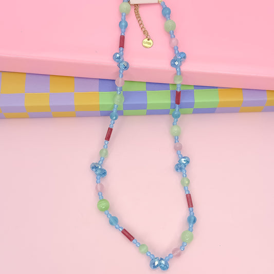 Bits of Happiness Beaded Necklace