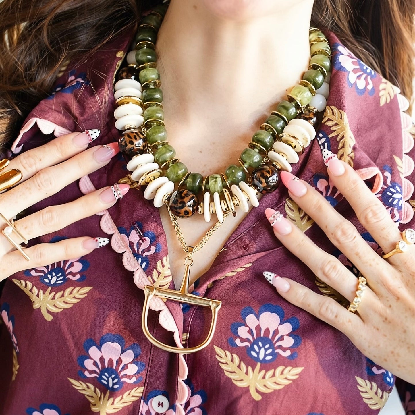 Bit of Love Gold Necklace