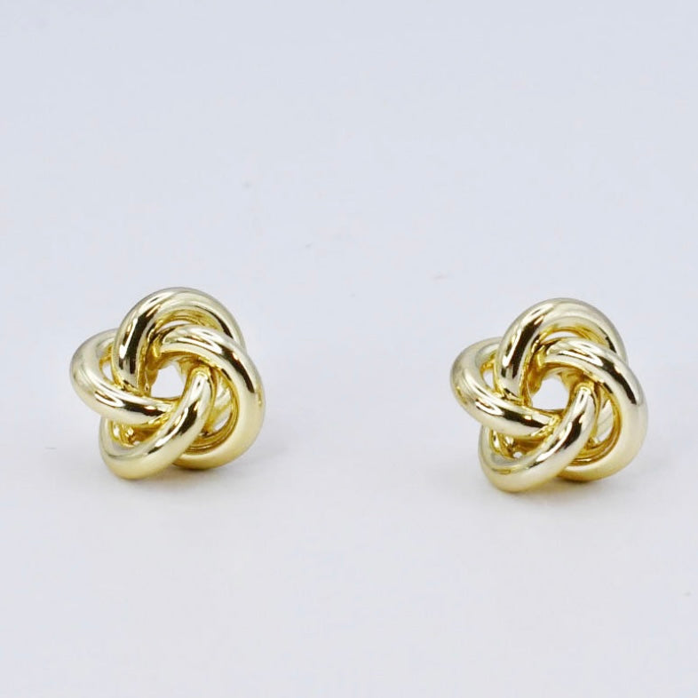 Gold Knot Stud F25