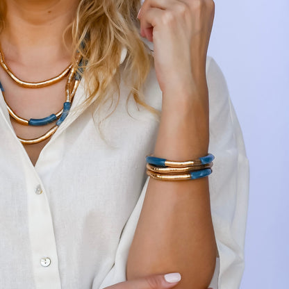 Imperial Blue Stretch Bracelet Set