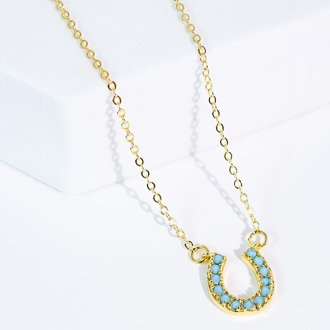 Lucky Charm Turquoise Necklace