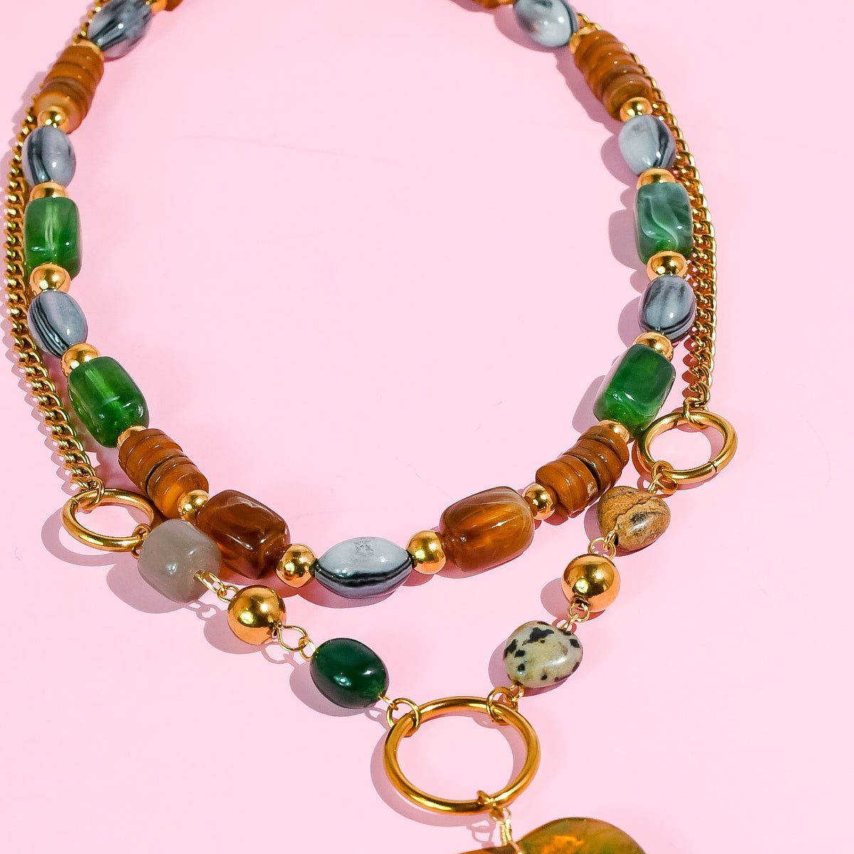 Golden Harvest Dainty Necklace
