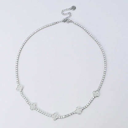 Amelia Radiance Silver Necklace