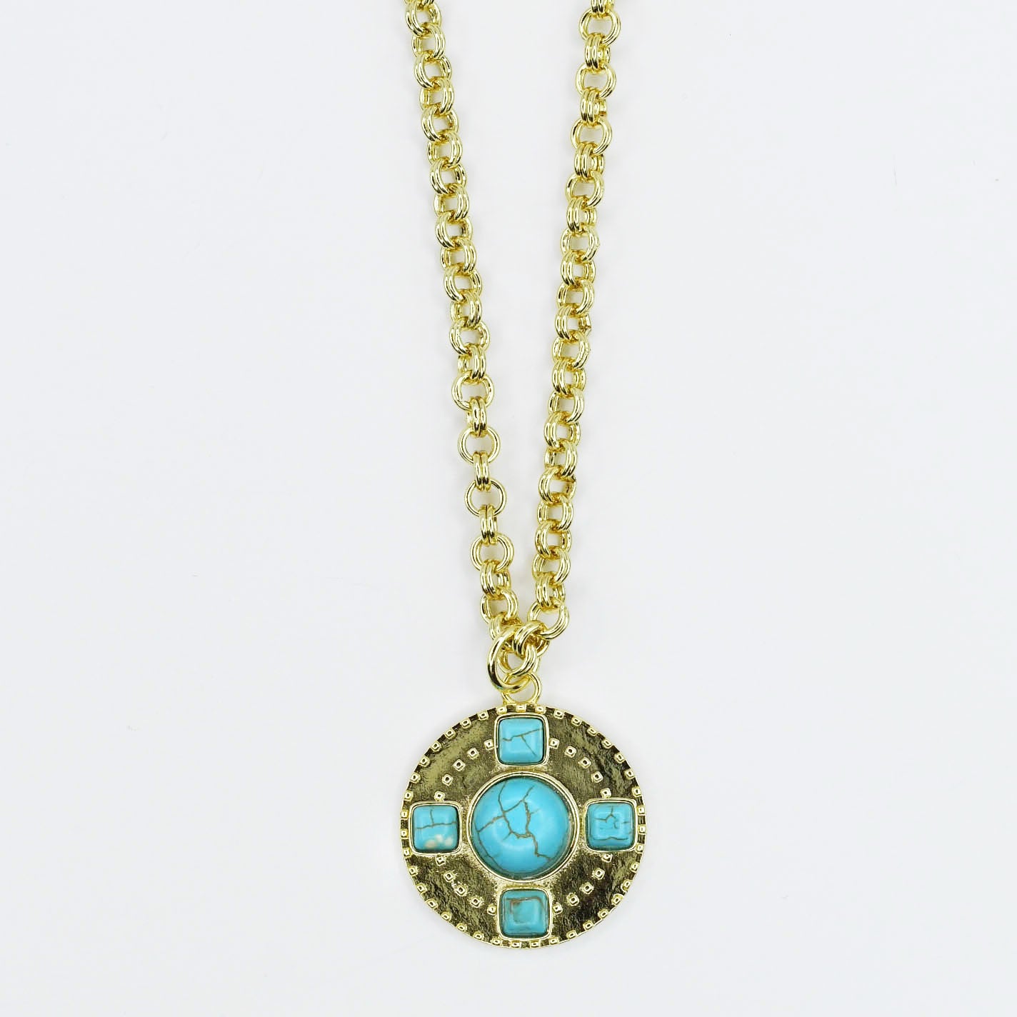 Azure Pendant Necklace