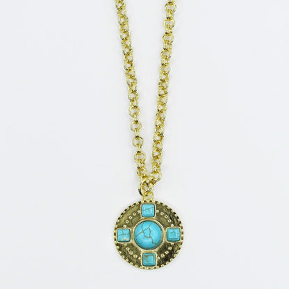 Azure Pendant Necklace